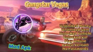 Gangstar vegas mod apk for android(Unlimited Money, VIP 10) 10