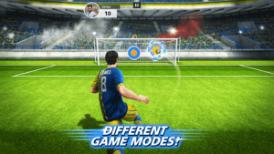 Football strike mod apk latest version(v1.54.0 Always Score, Stupid Enemies) 3