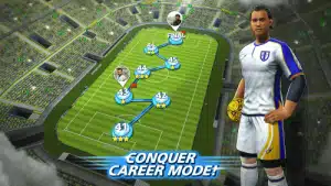 Football strike mod apk latest version(v1.54.0 Always Score, Stupid Enemies) 5
