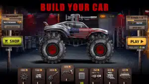 Zombie hill racing mod apk(v2.3.2 Unlimited Gems/Gold) 1