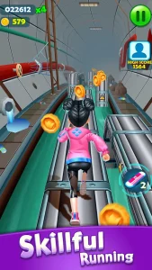 Subway princess runner mod apk download(v8.3.5 Unlimited Money) 4